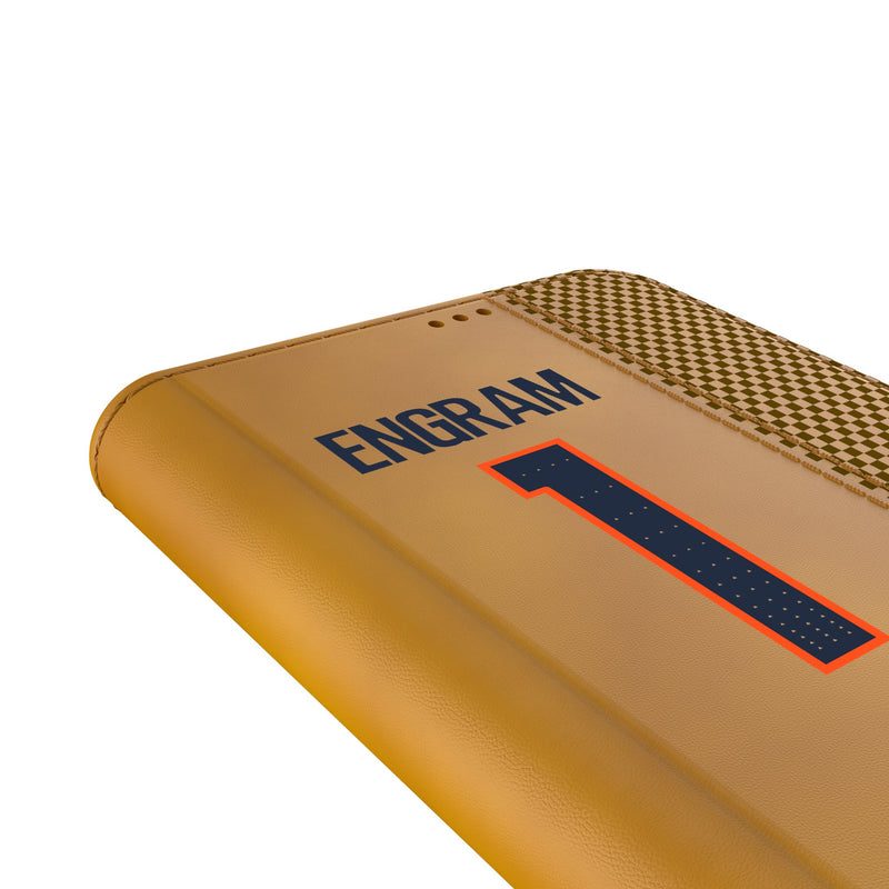 Evan Engram Denver Broncos 1 Game Tactic Galaxy Folio Phone Case for Samsung Galaxy Detail.Jpg
