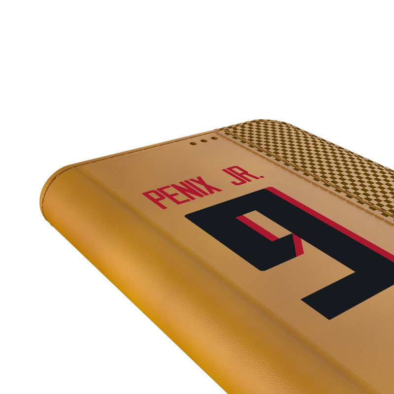 Michael Penix Jr. Atlanta Falcons 9 Game Tactic Galaxy Folio Phone Case for Samsung Galaxy Detail.Jpg