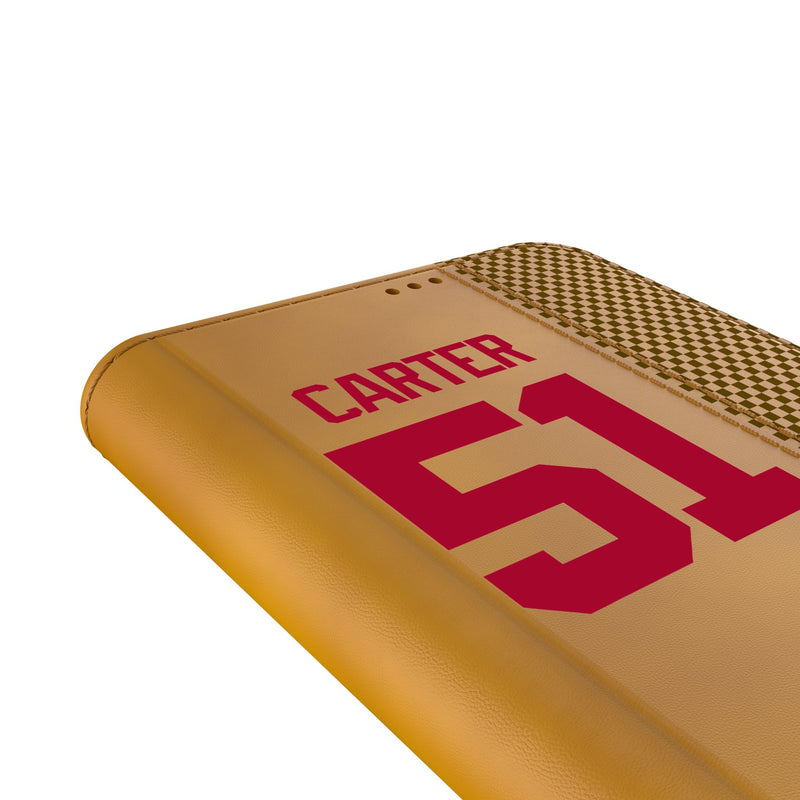 Abdul Carter New York Giants 51 Game Tactic Galaxy Folio Phone Case for Samsung Galaxy Detail.Jpg