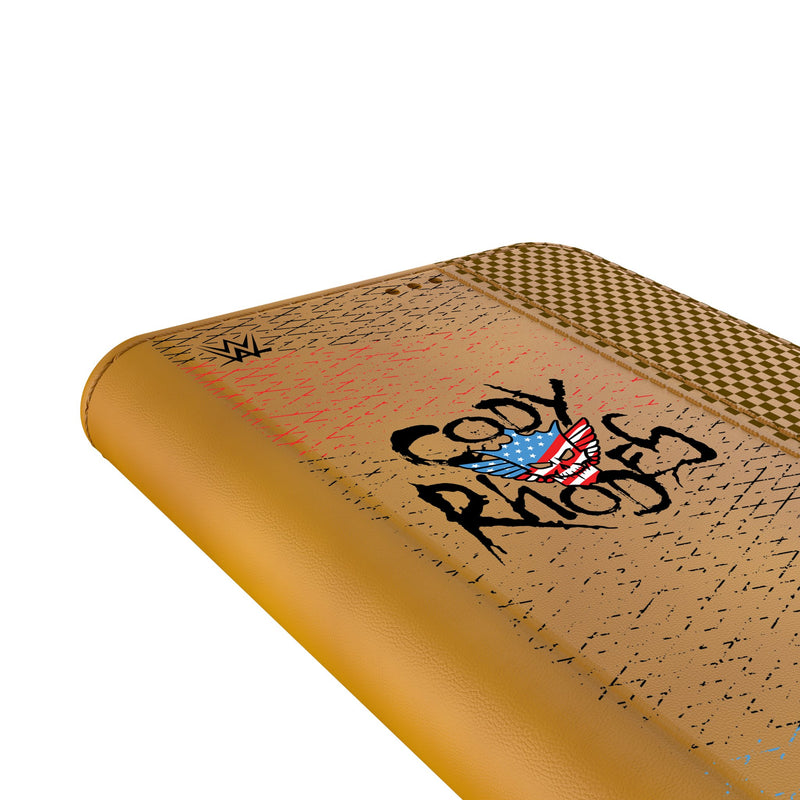 Cody Rhodes Steel Galaxy Folio Phone Case for Samsung Galaxy Detail.Jpg