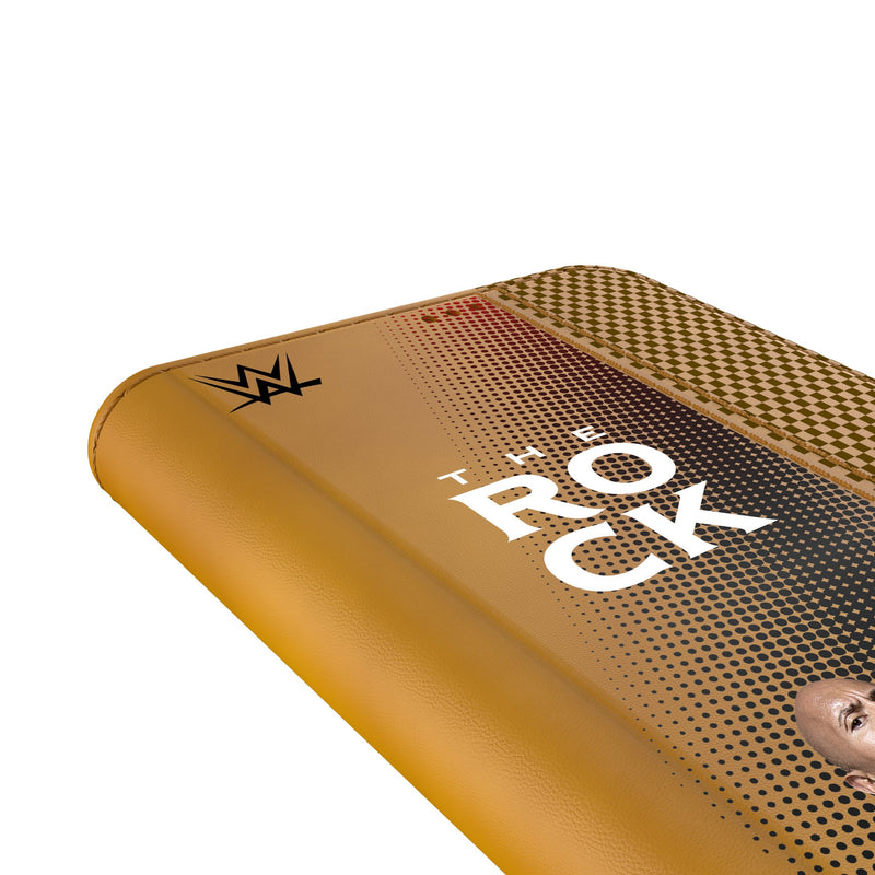 The Rock Superstar Galaxy Folio Phone Case for Samsung Galaxy Detail.Jpg