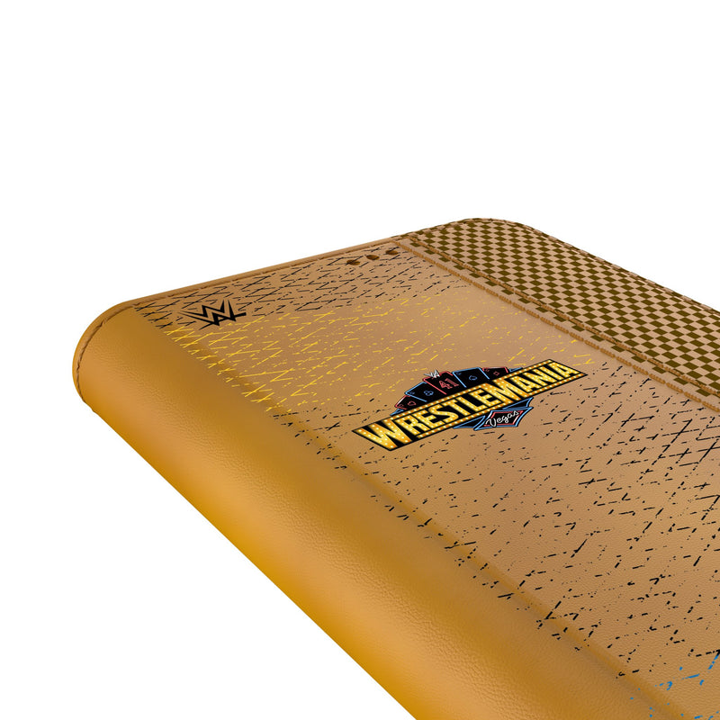 WrestleMania 41 Steel Galaxy Folio Phone Case for Samsung Galaxy Detail.Jpg