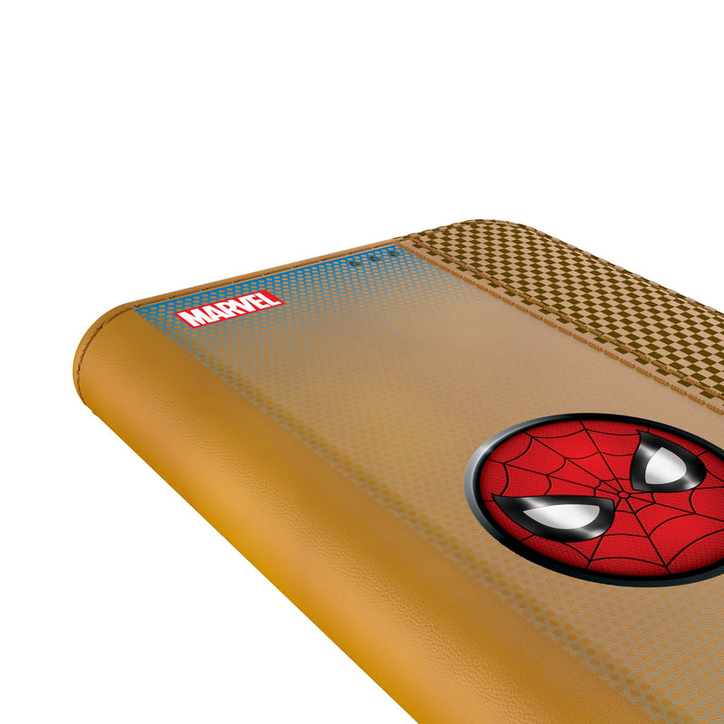 Marvel Spider-Man Grid Galaxy Folio Phone Case Detail.Jpg