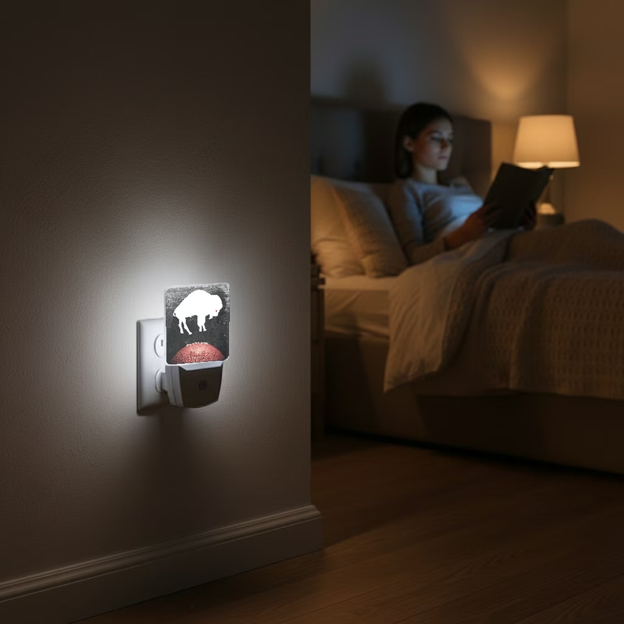 Buffalo Bills Historic Collection Legendary Night Light 2-Pack Lifestyle.Jpg