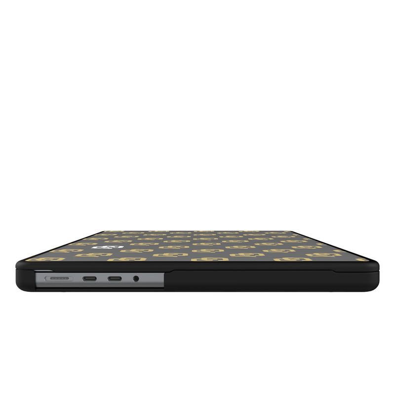 University of Colorado Buffaloes Fashion Pattern MacBook Laptop Case for Apple MacBook Side.Jpg