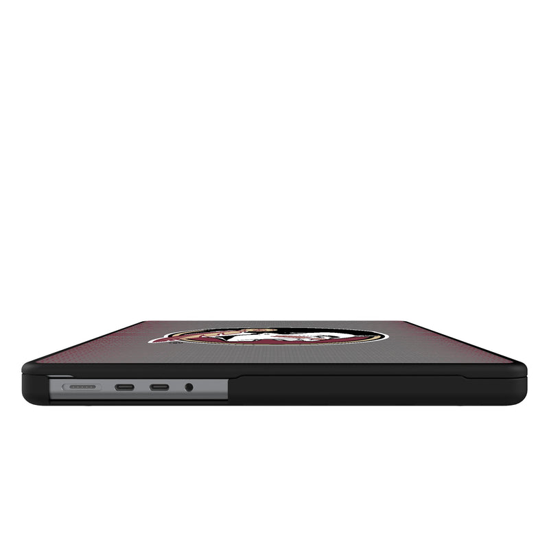 Florida State University Seminoles Linen MacBook Laptop Case for Apple MacBook Side.Jpg
