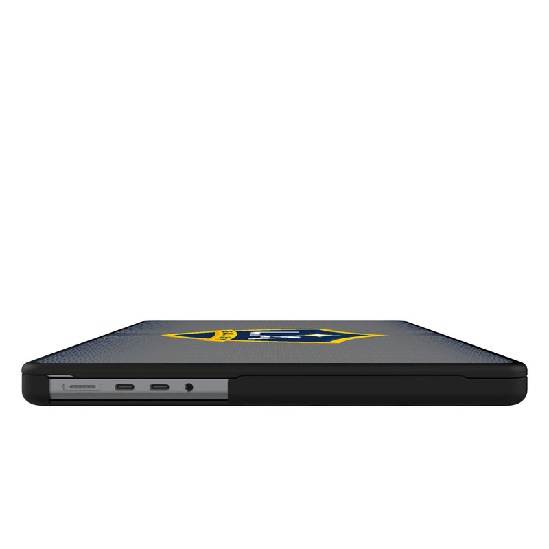 LA Galaxy Linen MacBook Laptop Case for Apple MacBook Side.Jpg