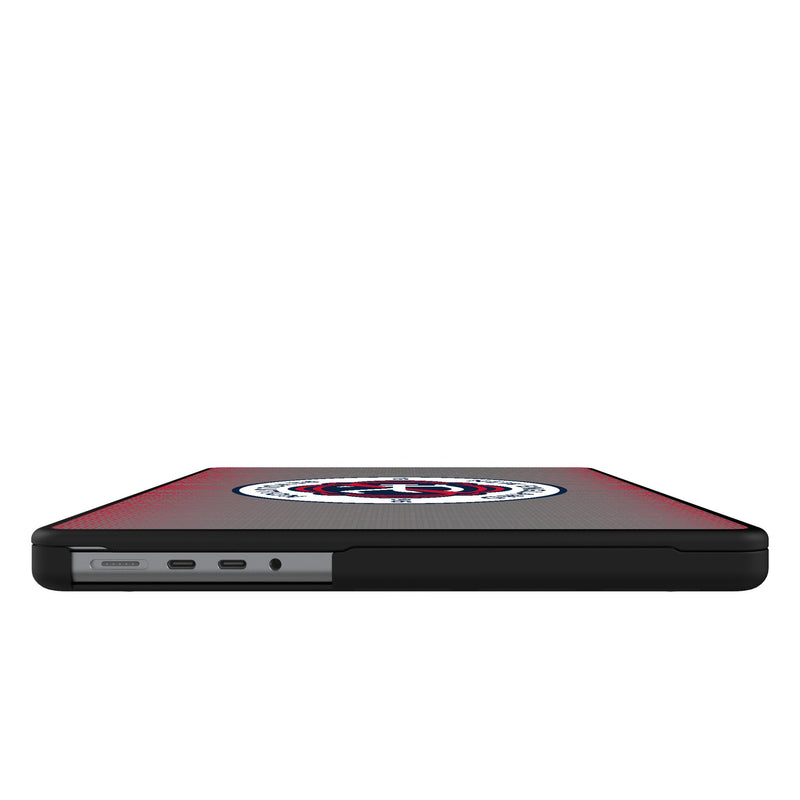 New England Revolution Linen MacBook Laptop Case for Apple MacBook Side.Jpg