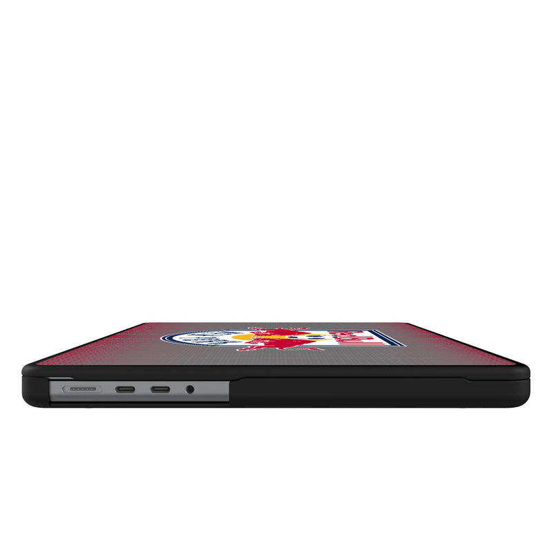 New York Red Bulls Linen MacBook Laptop Case for Apple MacBook Side.Jpg