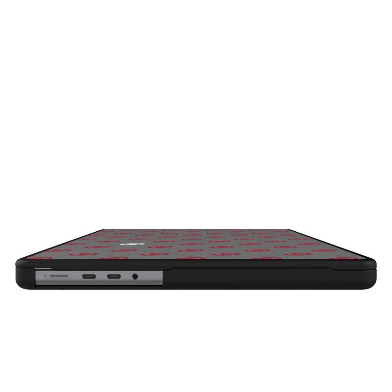 University of Oklahoma Sooners Fashion Pattern MacBook Laptop Case for Apple MacBook Side.Jpg