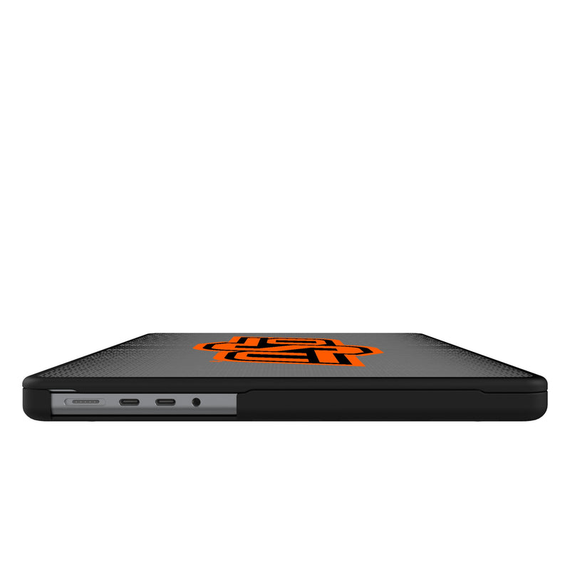 Oklahoma State University Cowboys Linen MacBook Laptop Case for Apple MacBook Side.Jpg