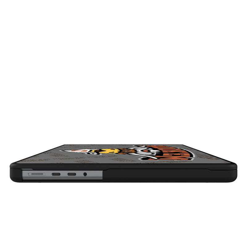 University of Texas Longhorns Quadtile MacBook Laptop Case for Apple MacBook Side.Jpg
