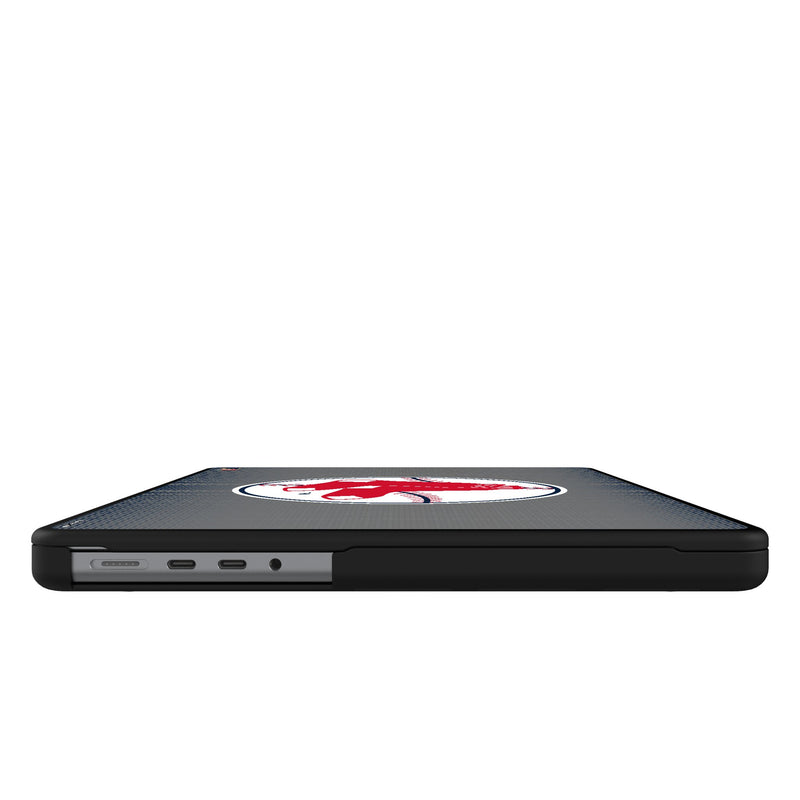 Boston Red Sox 1970-1975 - Cooperstown Collection Linen MacBook Laptop Case for Apple MacBook Side.Jpg