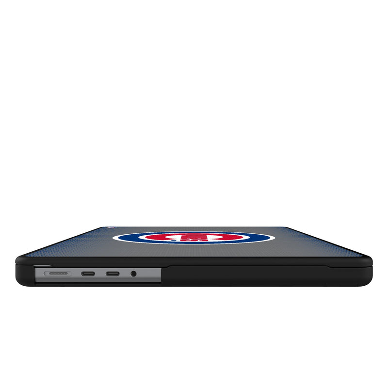 Chicago Cubs Linen MacBook Laptop Case for Apple MacBook Side.Jpg
