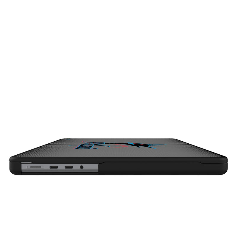 Miami Marlins Linen MacBook Laptop Case for Apple MacBook Side.Jpg