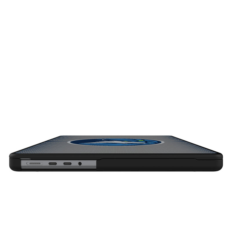 Minnesota Timberwolves Linen MacBook Laptop Case for Apple MacBook Side.Jpg