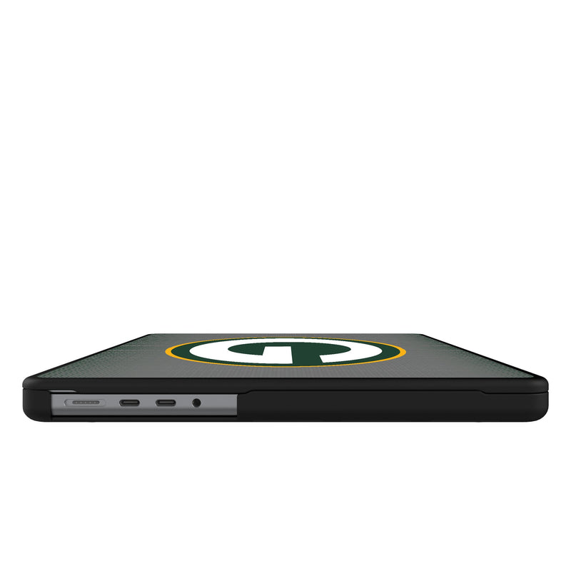 Green Bay Packers Linen MacBook Laptop Case for Apple MacBook Side.Jpg