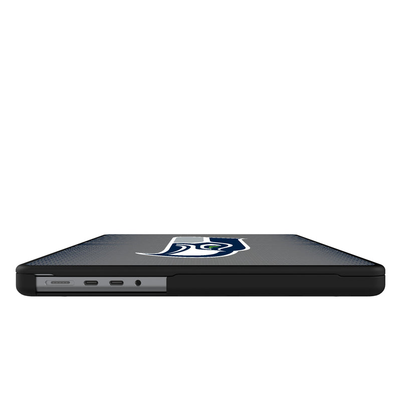 Seattle Seahawks Linen MacBook Laptop Case for Apple MacBook Side.Jpg