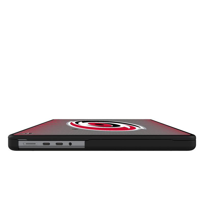 Carolina Hurricanes Linen MacBook Laptop Case for Apple MacBook Side.Jpg
