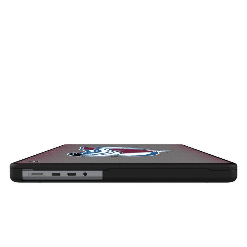 Colorado Avalanche Linen MacBook Laptop Case for Apple MacBook Side.Jpg