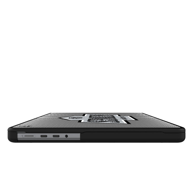 LA Kings Linen MacBook Laptop Case for Apple MacBook Side.Jpg