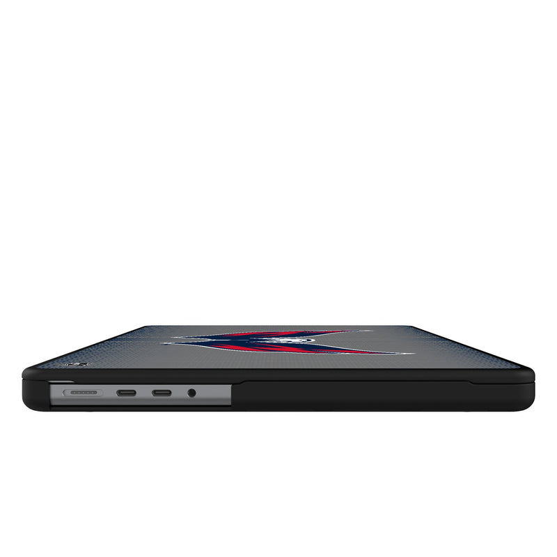 Washington Capitals Linen MacBook Laptop Case for Apple MacBook Side.Jpg