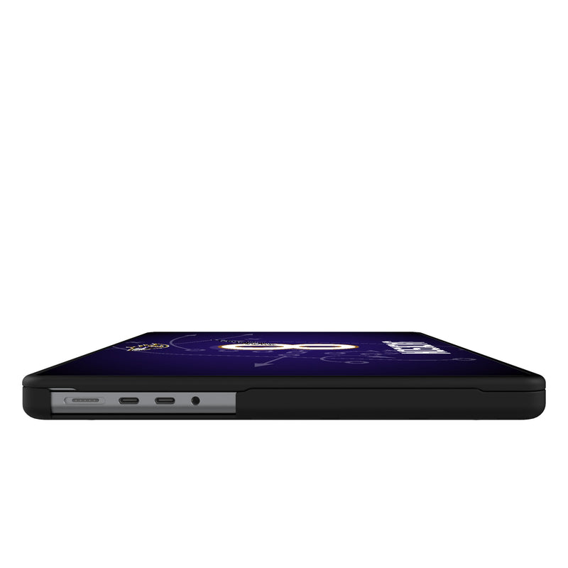 Lamar Jackson Baltimore Ravens 8 Game Tactic MacBook Laptop Case for Apple MacBook Side.Jpg