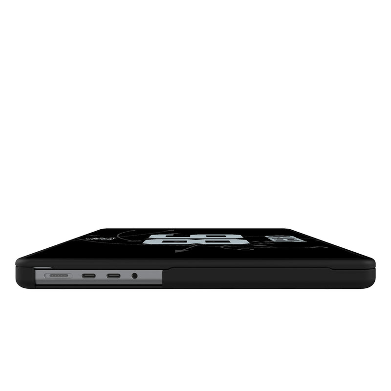 Maxx Crosby Las Vegas Raiders 98 Game Tactic MacBook Laptop Case for Apple MacBook Side.Jpg