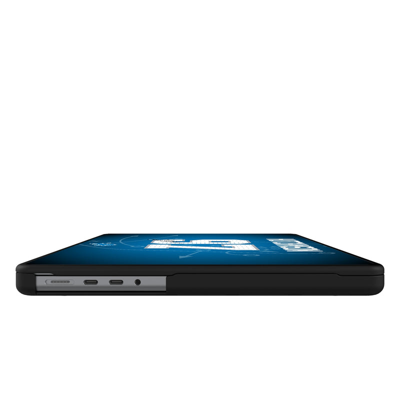 Aidan Hutchinson Detroit Lions 97 Ready MacBook Laptop Case Side.Jpg