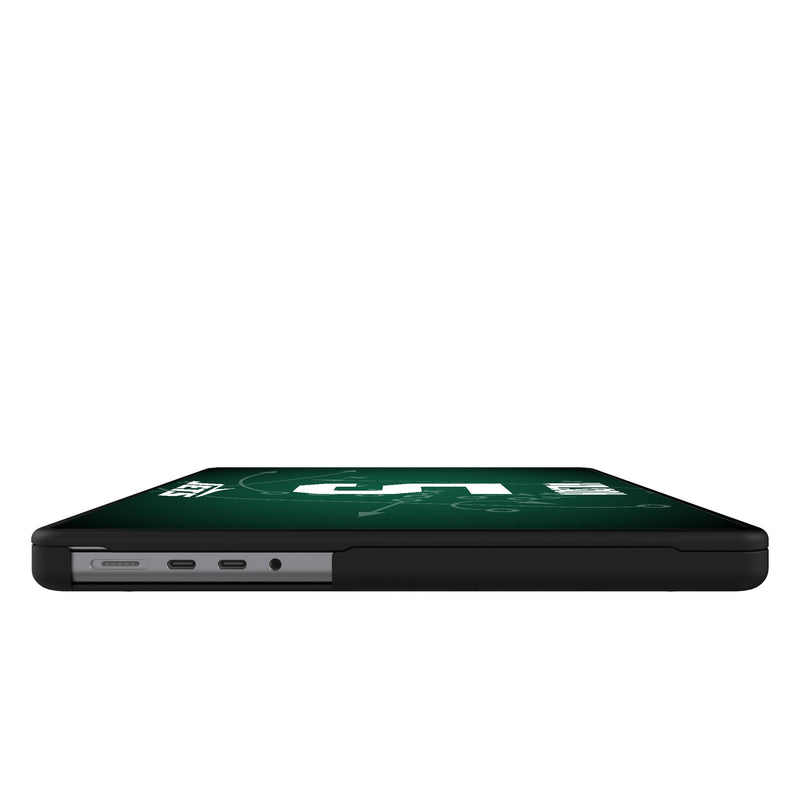 Garrett Wilson New York Jets 5 Game Tactic MacBook Laptop Case for Apple MacBook Side.Jpg