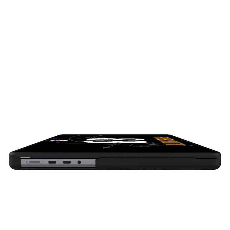 Pat Freiermuth Pittsburgh Steelers 88 Ready MacBook Laptop Case Side.Jpg