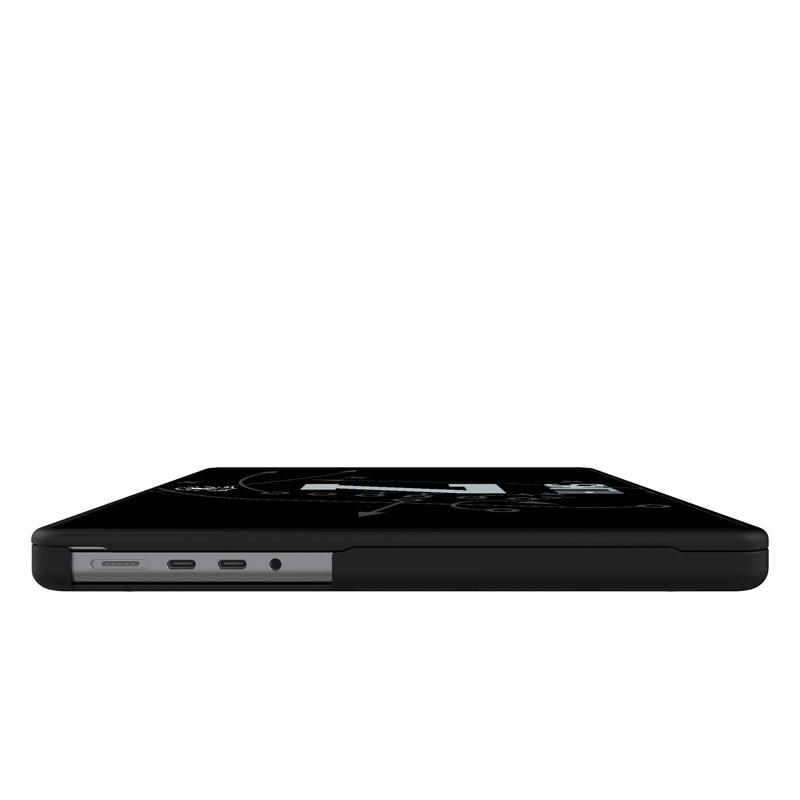 Geno Smith Las Vegas Raiders 7 Game Tactic MacBook Laptop Case for Apple MacBook Side.Jpg