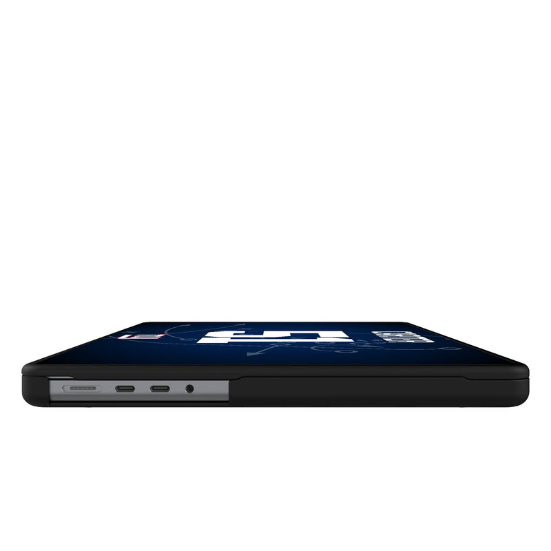 Abdul Carter New York Giants 51 Game Tactic MacBook Laptop Case for Apple MacBook Side.Jpg