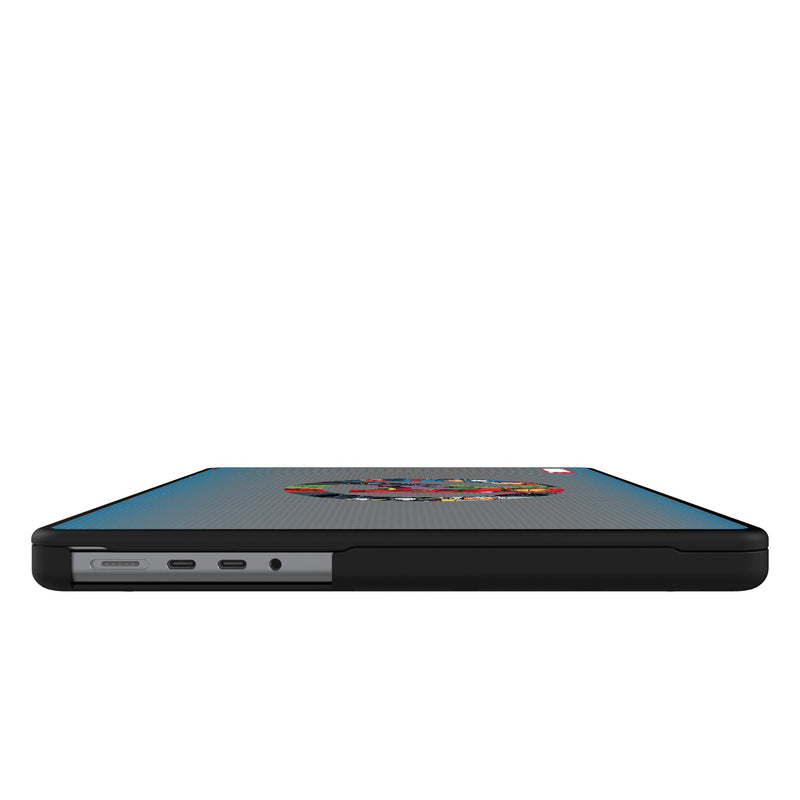Marvel Avengers Grid MacBook Laptop Case for Apple MacBook Side.Jpg