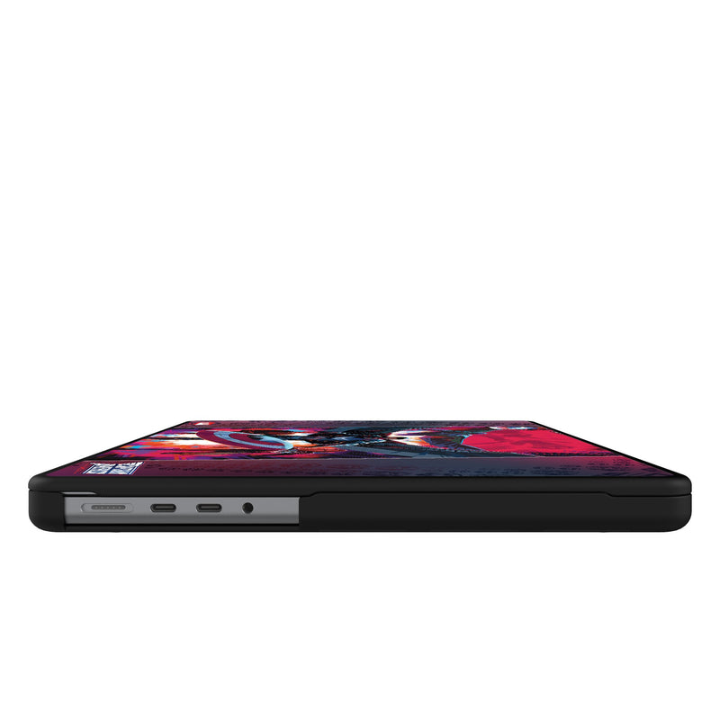 Marvel Avengers Sam Wilson Captain America Cover Art MacBook Laptop Case for Apple MacBook Side.Jpg