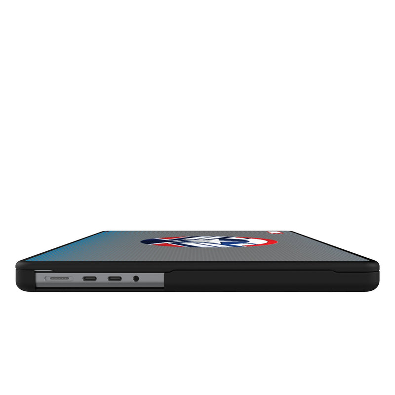 Marvel Avengers Sam Wilson Captain America Grid MacBook Laptop Case for Apple MacBook Side.Jpg