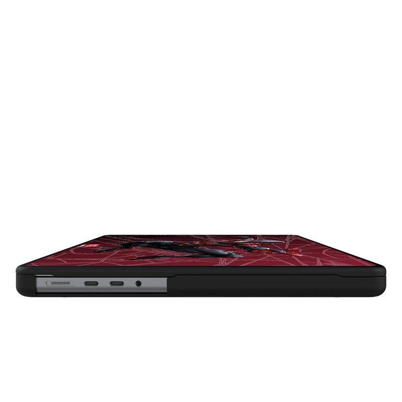 Marvel Miles Morales MechLine MacBook Laptop Case for Apple MacBook Side.Jpg