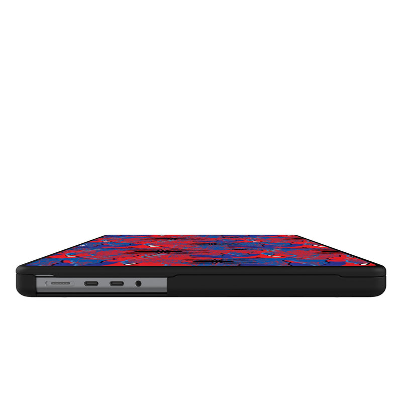 Marvel Spider-Man Pattern MacBook Laptop Case for Apple MacBook Side.Jpg