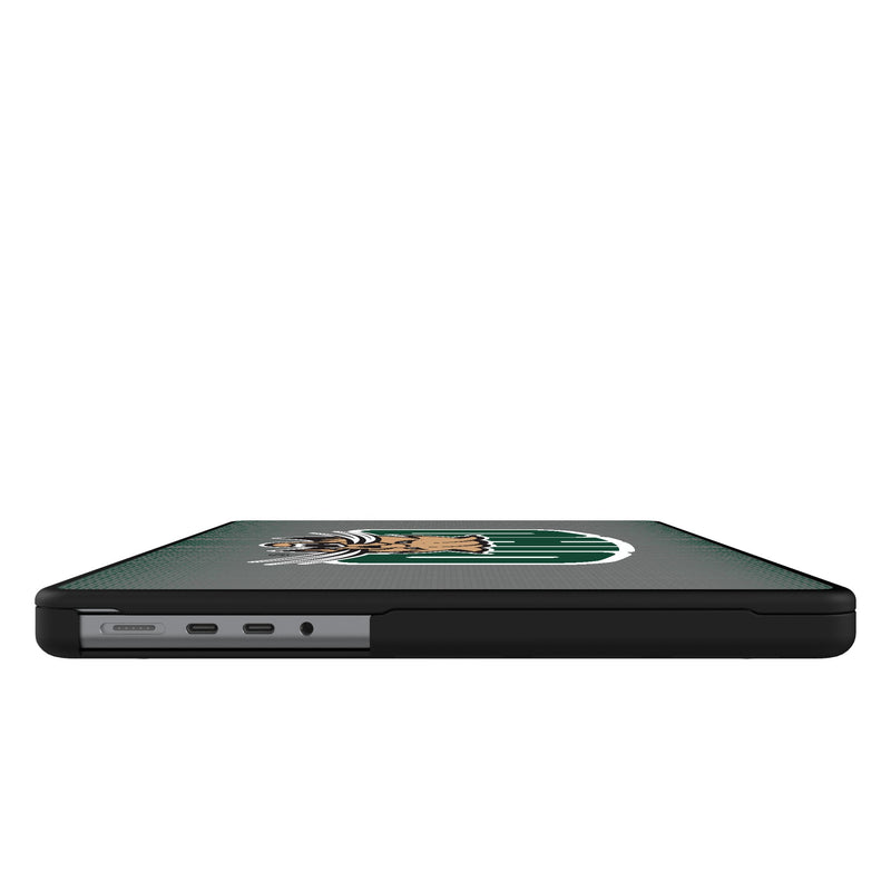 Ohio University Bobcats Linen MacBook Laptop Case for Apple MacBook Side.Jpg