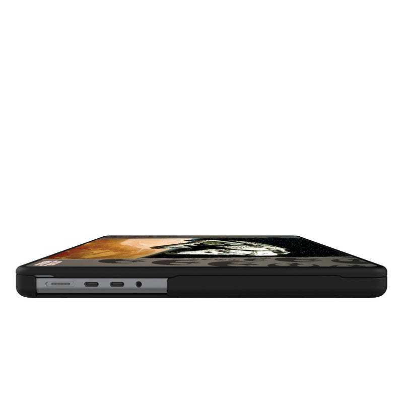 Star Wars Millennium Falcon Portrait MacBook Laptop Case for Apple MacBook Side.Jpg