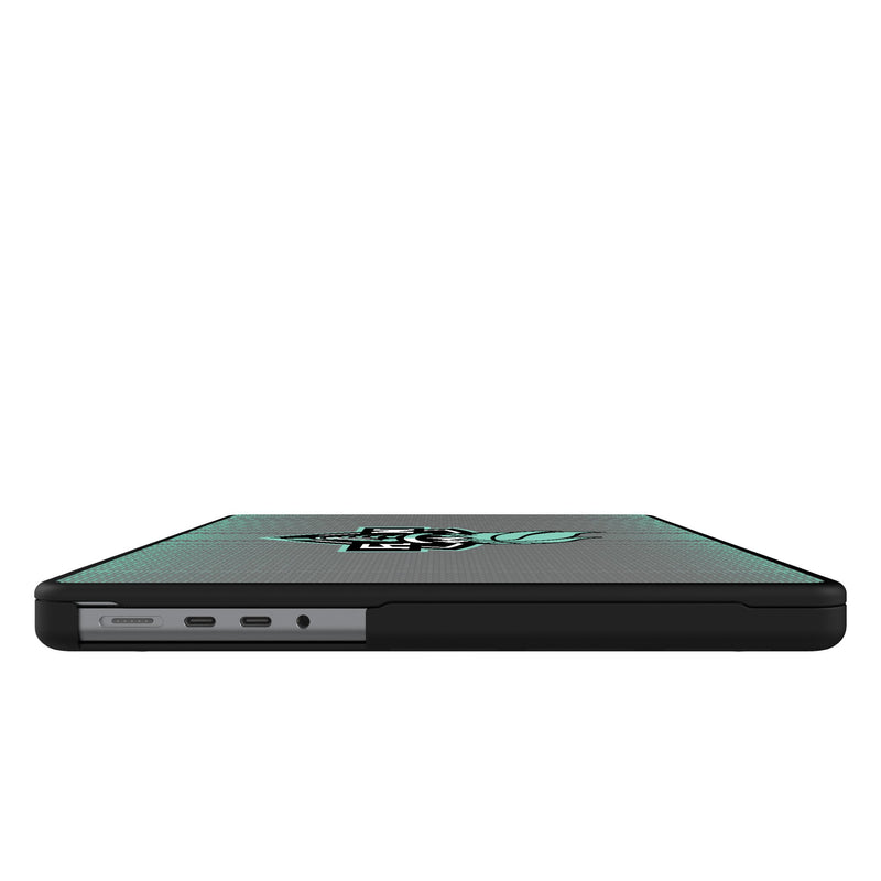 New York Liberty Linen MacBook Laptop Case for Apple MacBook Side.Jpg