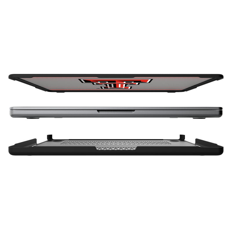 Texas Tech Red Raiders Linen MacBook Laptop Case for Apple MacBook Split.Jpg
