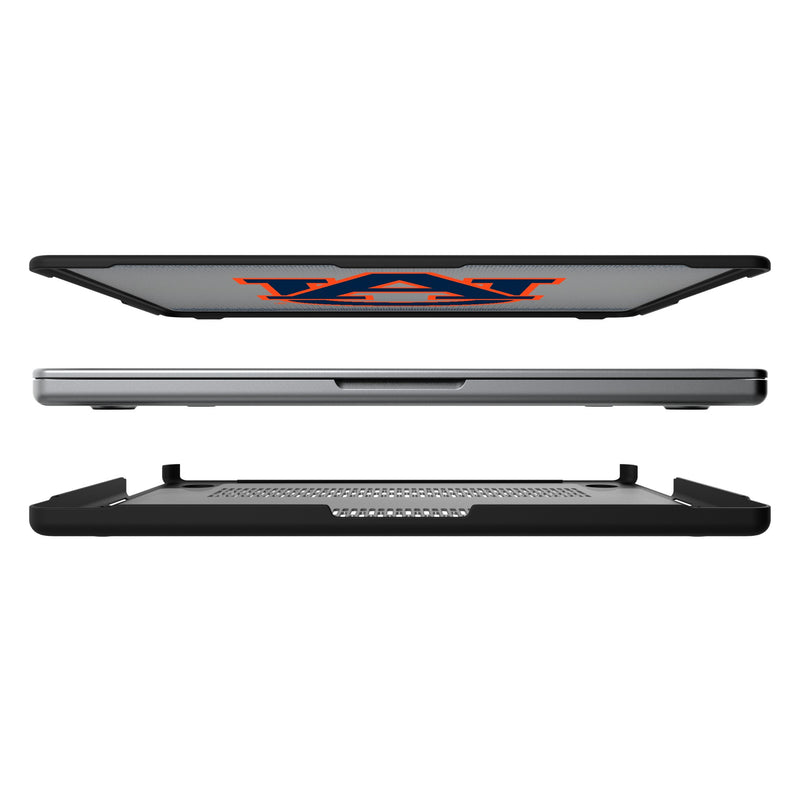University of Auburn Tigers Linen MacBook Laptop Case for Apple MacBook Split.Jpg