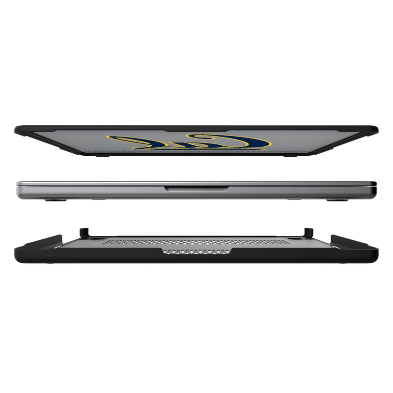 University of California Berkeley Golden Bears Linen MacBook Laptop Case for Apple MacBook Split.Jpg