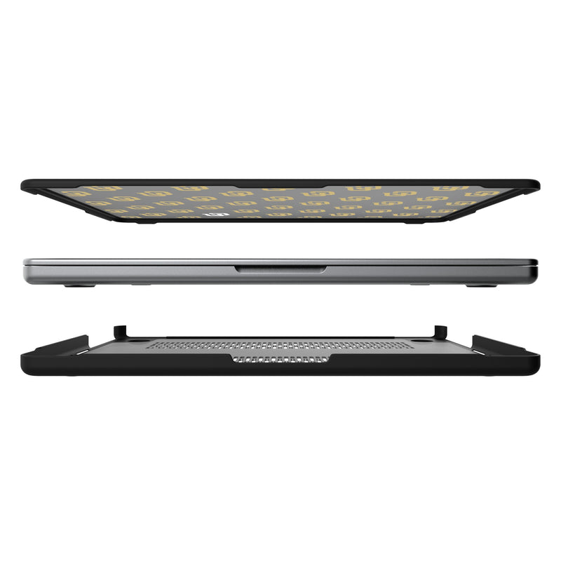 University of Colorado Buffaloes Fashion Pattern MacBook Laptop Case for Apple MacBook Split.Jpg