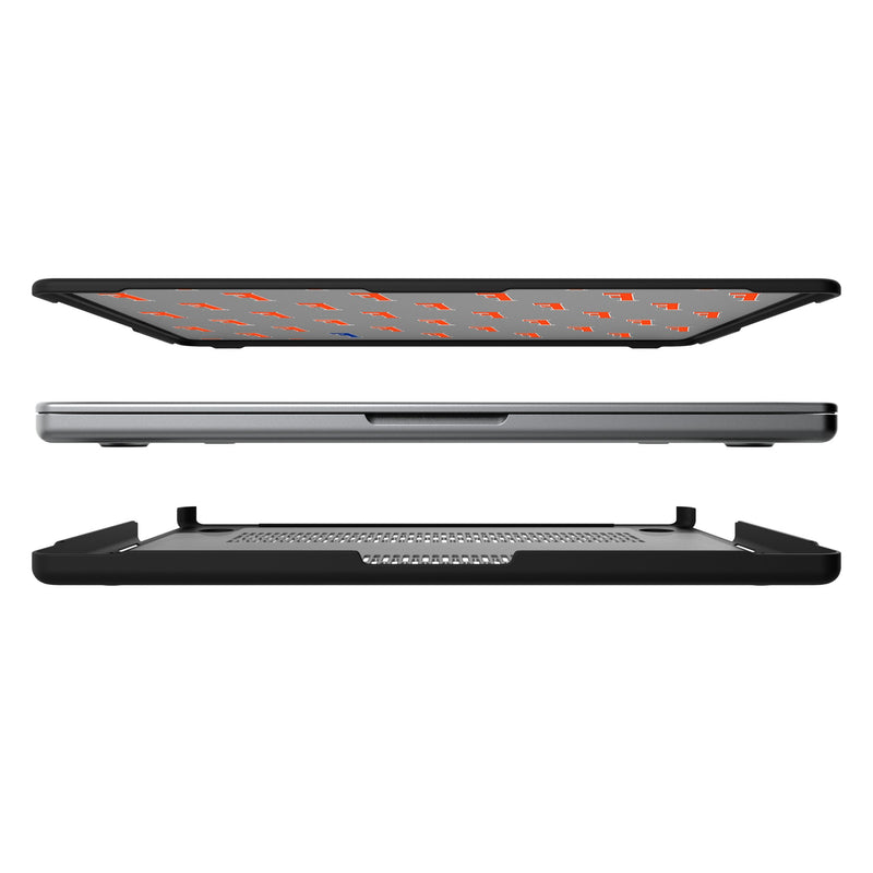 University of Florida Gators Fashion Pattern MacBook Laptop Case for Apple MacBook Split.Jpg