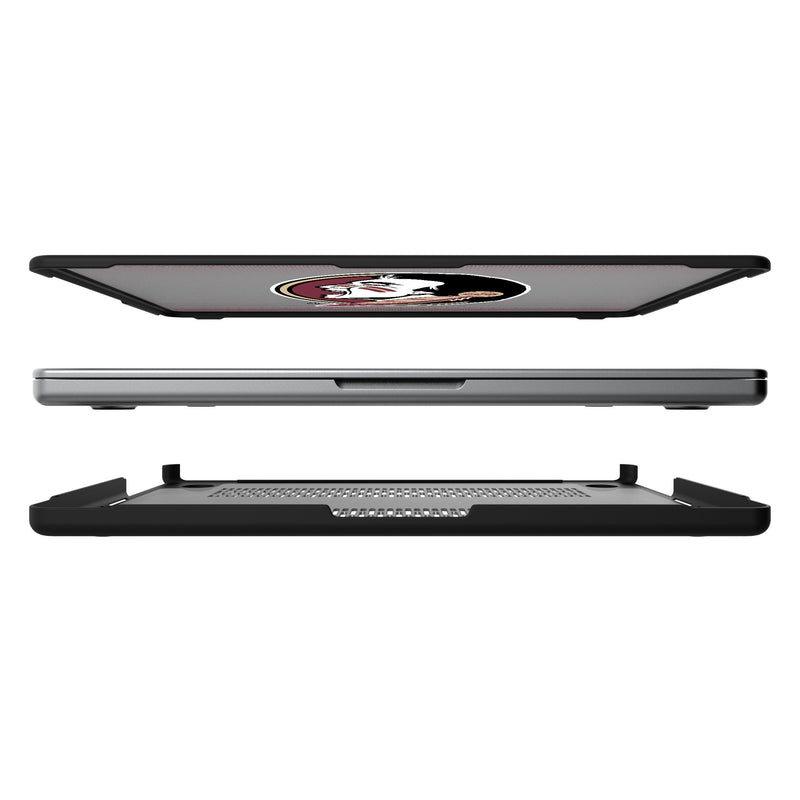 Florida State University Seminoles Linen MacBook Laptop Case for Apple MacBook Split.Jpg