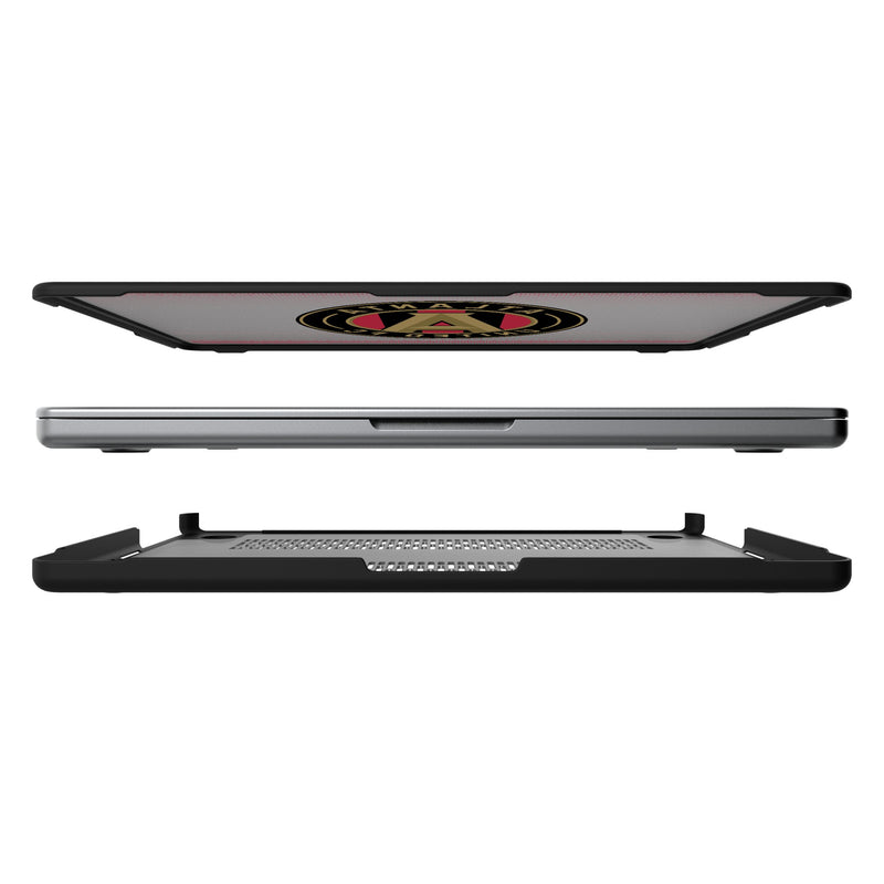 Atlanta United FC Linen MacBook Laptop Case for Apple MacBook Split.Jpg