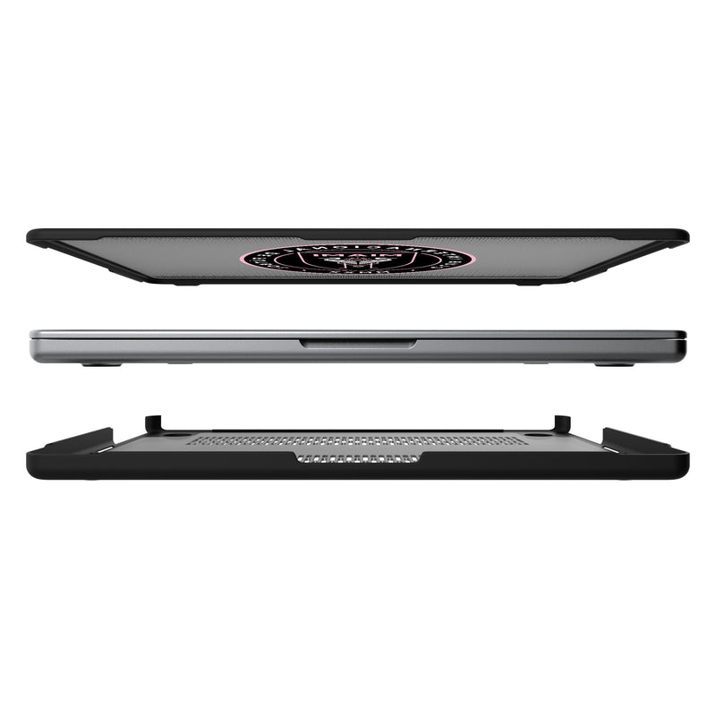 Inter Miami CF Linen MacBook Laptop Case for Apple MacBook Split.Jpg
