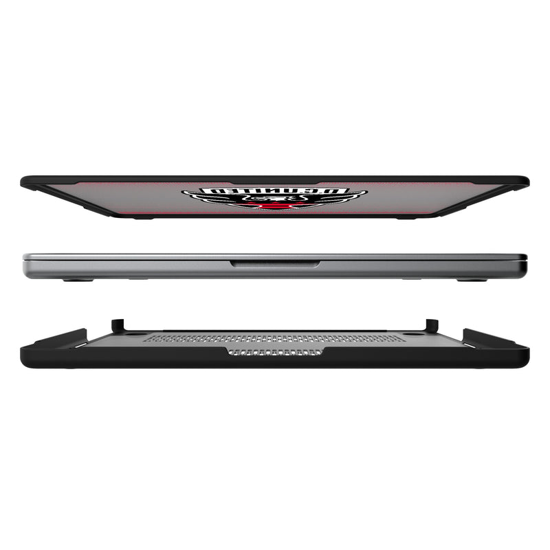 DC United Linen MacBook Laptop Case for Apple MacBook Split.Jpg